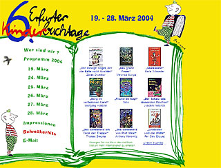 6. Erfurter Kinderbuchtage vom 19.-28.03.2004