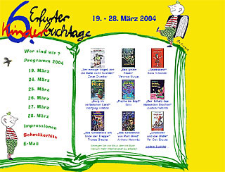 6. Erfurter Kinderbuchtage 2004