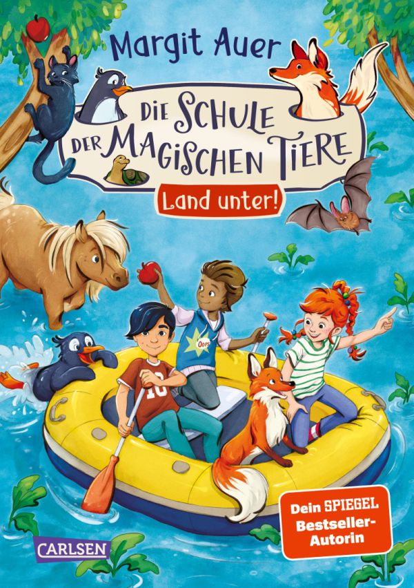 Margit Auer & Juri Tetzlaff – Die Schule der magischen Tiere: ”Land unter” & ”Die Erdbeer-Spur” Cover